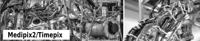 Medipix2/Timepix ASIC chip diagram.